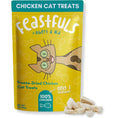 Load image into Gallery viewer, ALBERT & MIA Feastfuls Freeze Dried Cat Treats - 100% Chicken Breast Only 1 Ingredient Made in USA (1oz)