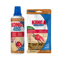 Load image into Gallery viewer, KONG Dog Treats Combo Pack - Includes KONG Peanut Butter Snacks & KONG Easy Treat Peanut Butter Spray - Dog Toy Filler Treats - Dog Treats for Training Playtime & More - For Small Dogs