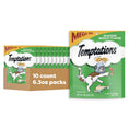Load image into Gallery viewer, TEMPTATIONS Adult Cat Treats Seafood Medley Flavour 180g (10 Pack)